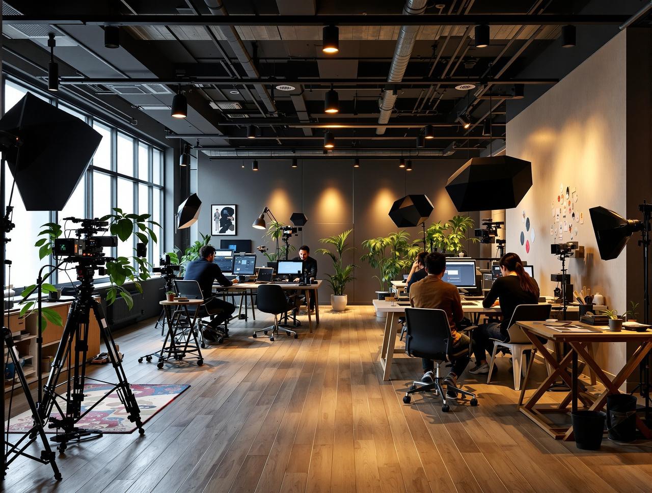 桃花视频办公室